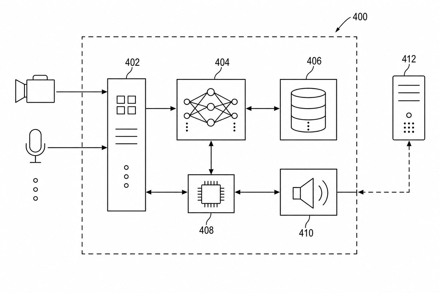 Patent block diagram workflow