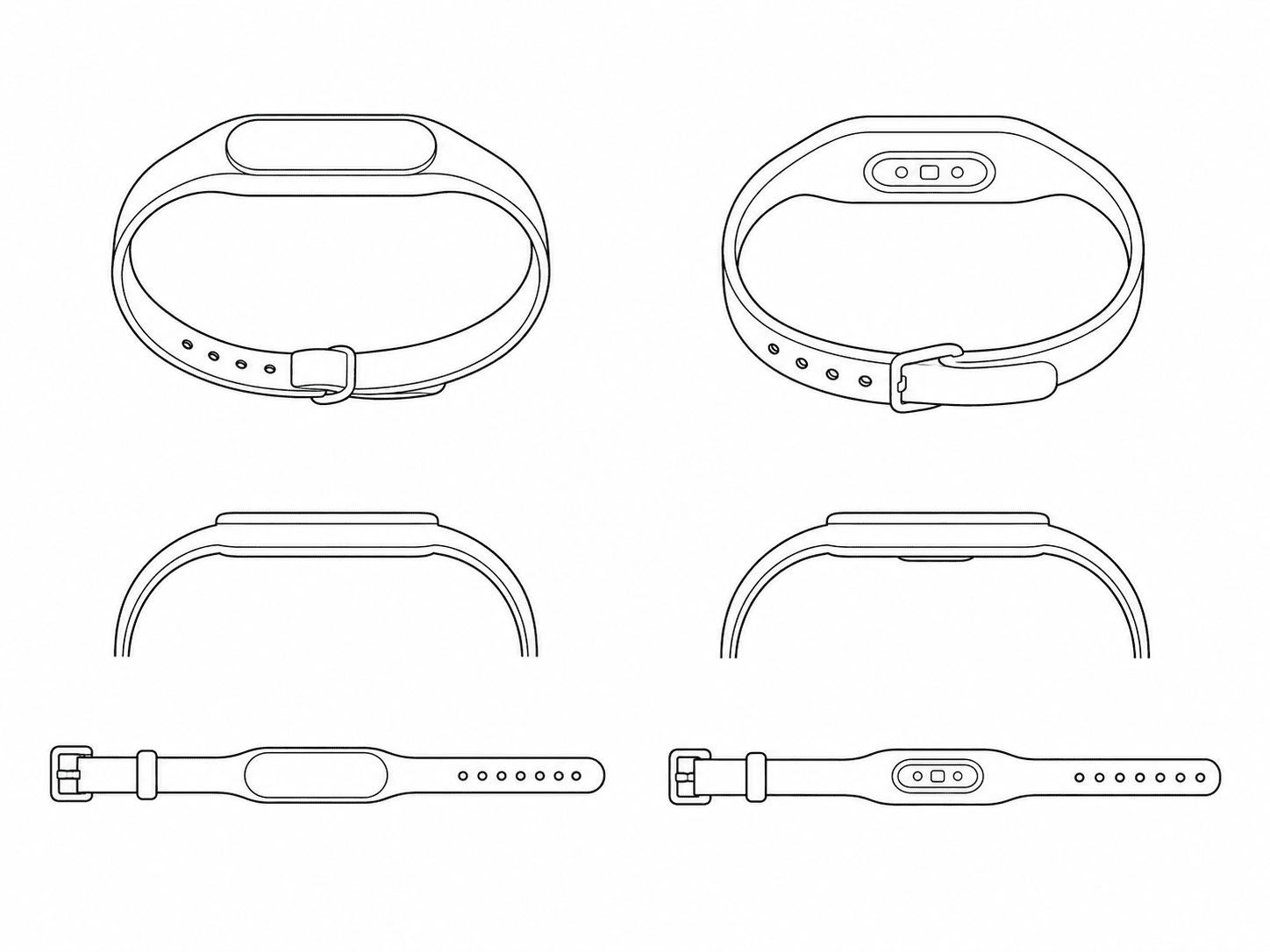 Wearable sensor band
