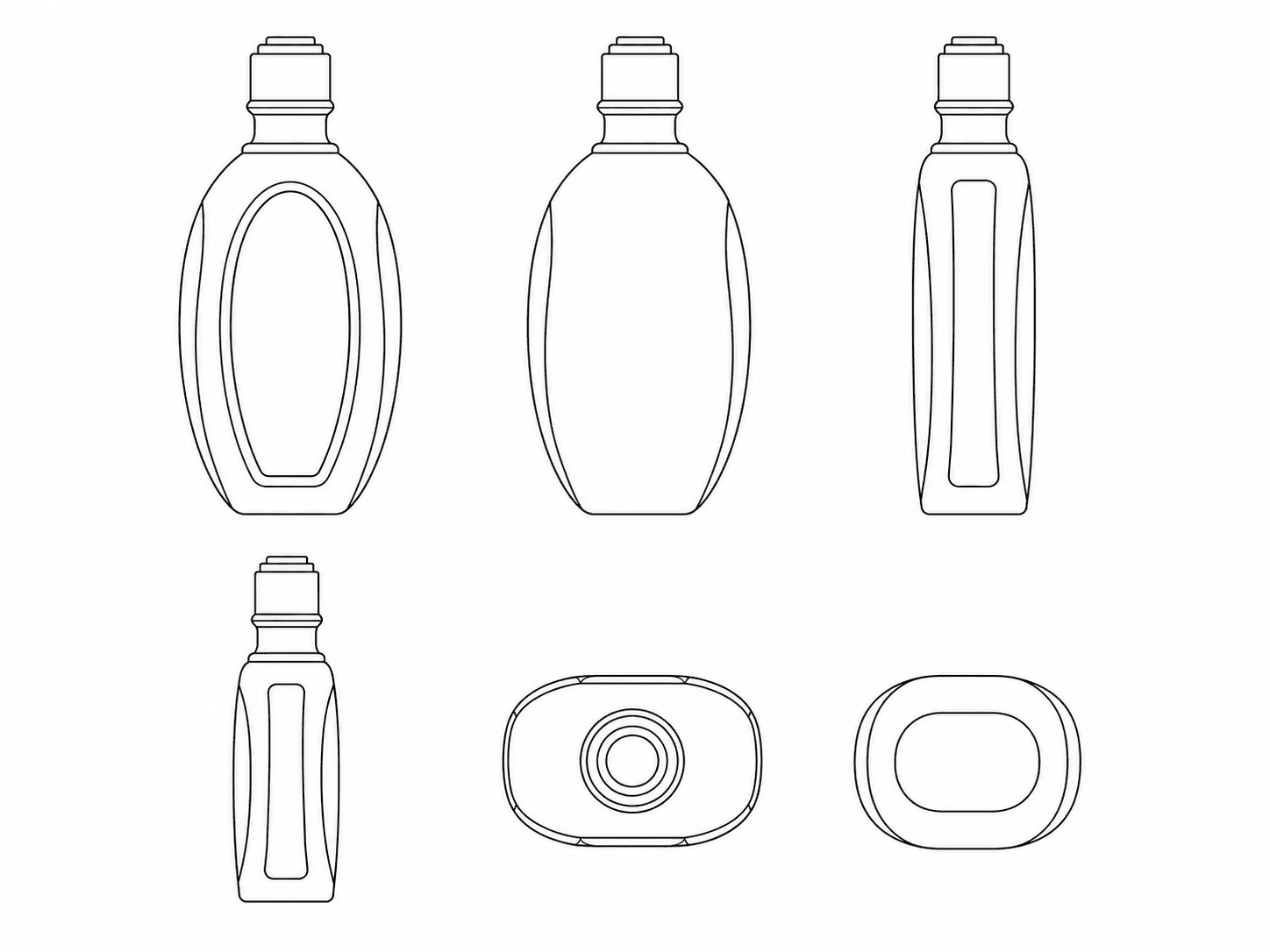 Vistas de diseño USPTO